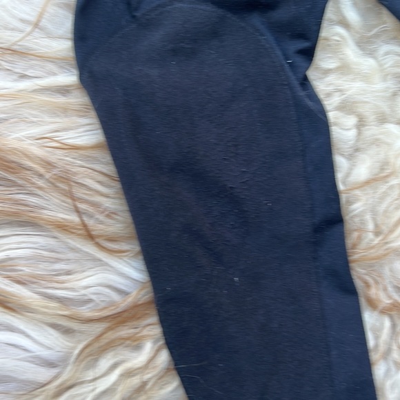 Kerrits horse riding knit  tights soft and stretchy  elastic and knee grips sz M - Picture 5 of 7
